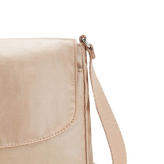 Sacs Crossbody Kipling Tamia Metallic Doré | FR 1981LI